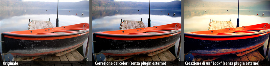 correzione del colore avanzata senza plugin